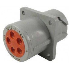 27115 - 5 circuit HD10 flange mounting socket. (1pc)